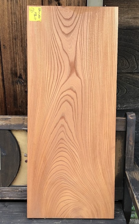 木の看板　材木　けやき　木の板　KBー412 　大型看板に最適 - 4