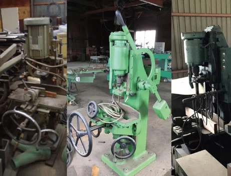 角ノミ機の外観