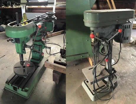 ボール盤の外観