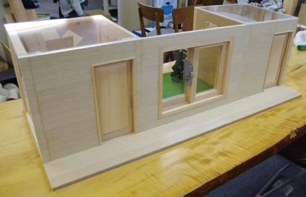 施工例３　デモンストレーション住宅模型