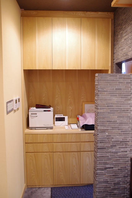 製作例5　レジ台、テーブル